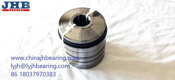 جنبا إلى جنب أسطواني 3 صف M3CT1242E 12 * 42 * 62.4mm البلاستيك التوأم برغي الطارد علبة التروس المزود